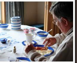 Breakfast at Hikurangi Lodge Queenstown